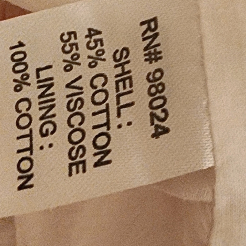 EUC Anthropologie Love the Label White Ruffle Wrap Dress - Picture 6 of 6